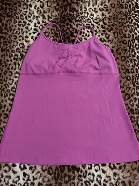 Women's Pink Spaghetti-Strap Athletic Tank Top Tonic Active